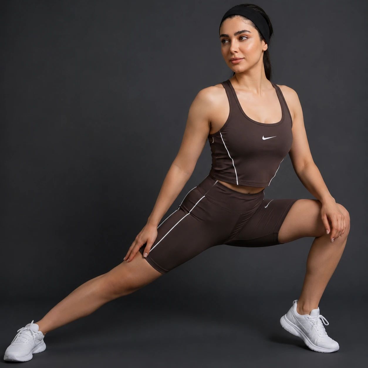 ست تاپ شلوارک زنانه NIKE